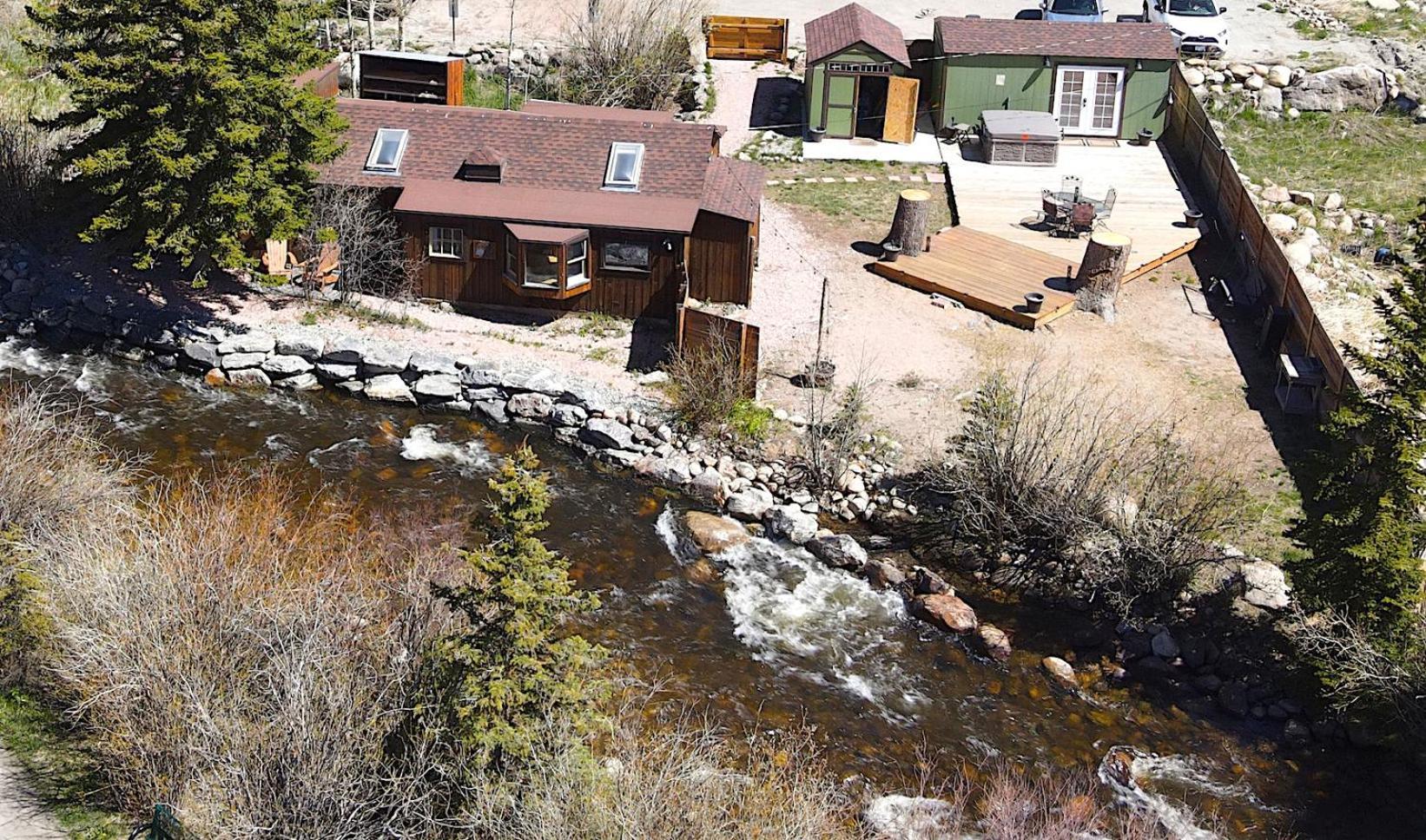 Thorpe On The Water. Creekside Nederland Cabin. Exterior foto